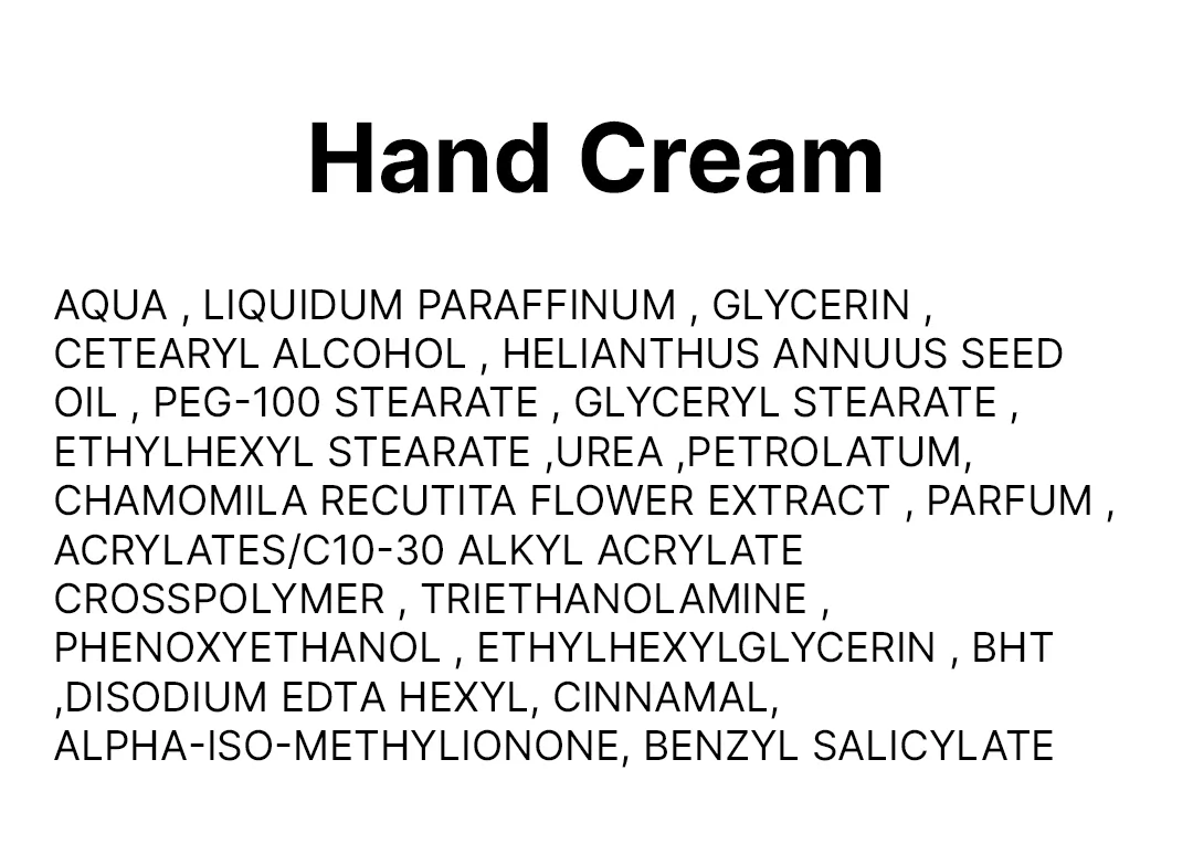 Hand Cream