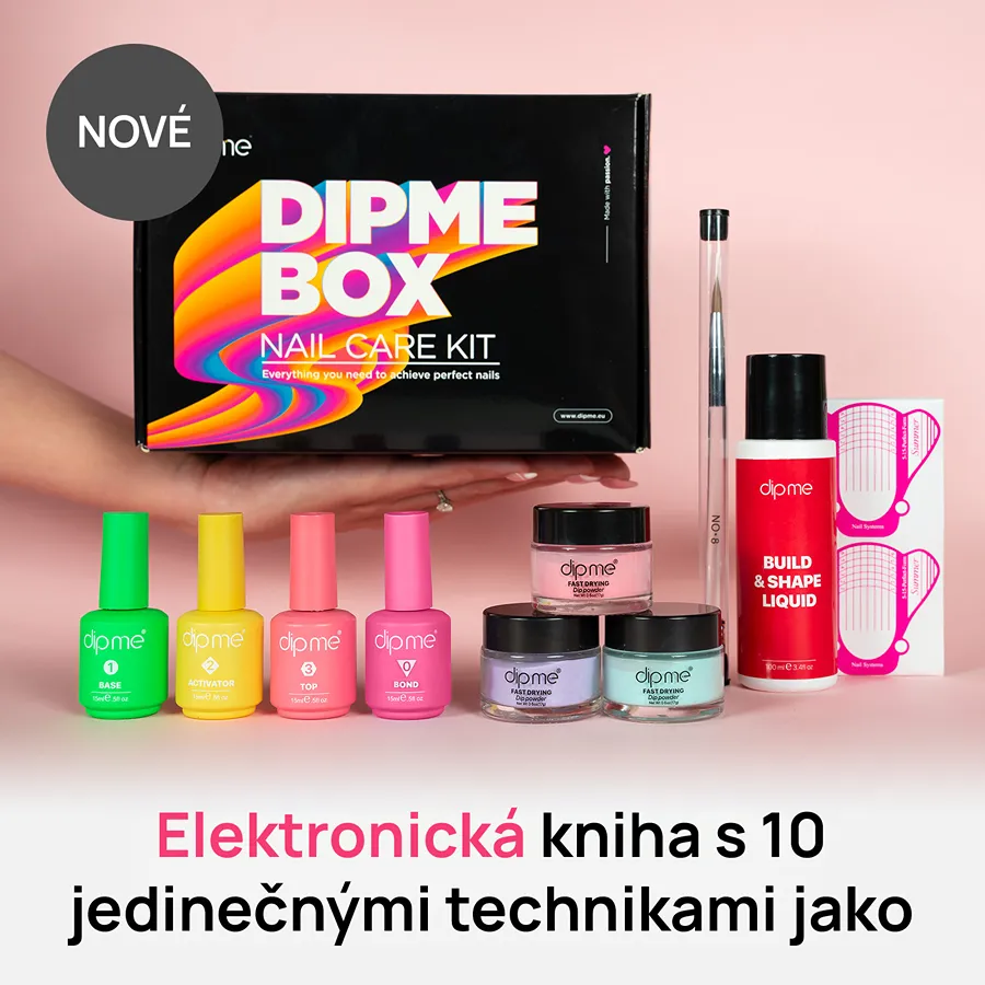 Startovací sada na modeláž nehtů  + 3 prášky podle vašeho výběru 