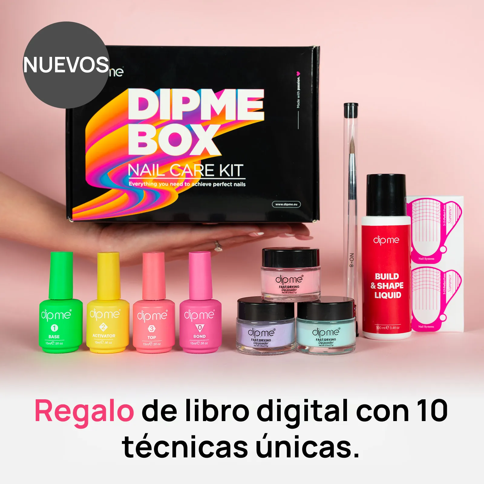 Kit de inicio para construcción  + 3 polvos a elección 