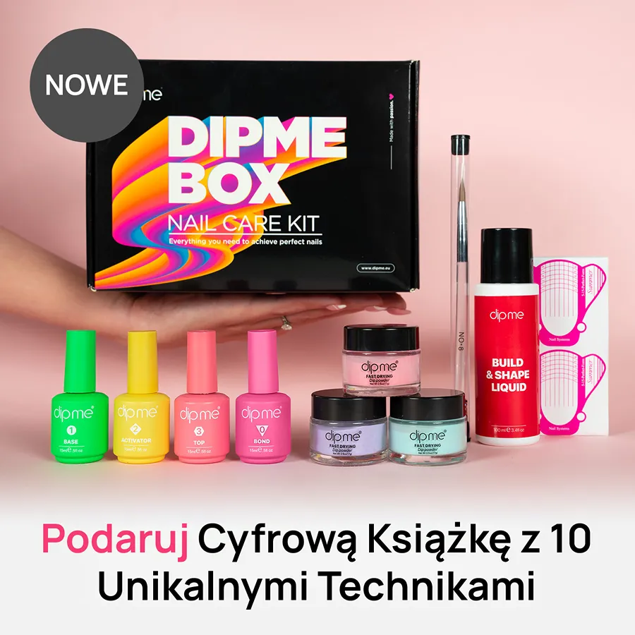 Zestaw startowy do przedłużania  + 3 wybrane pudry 