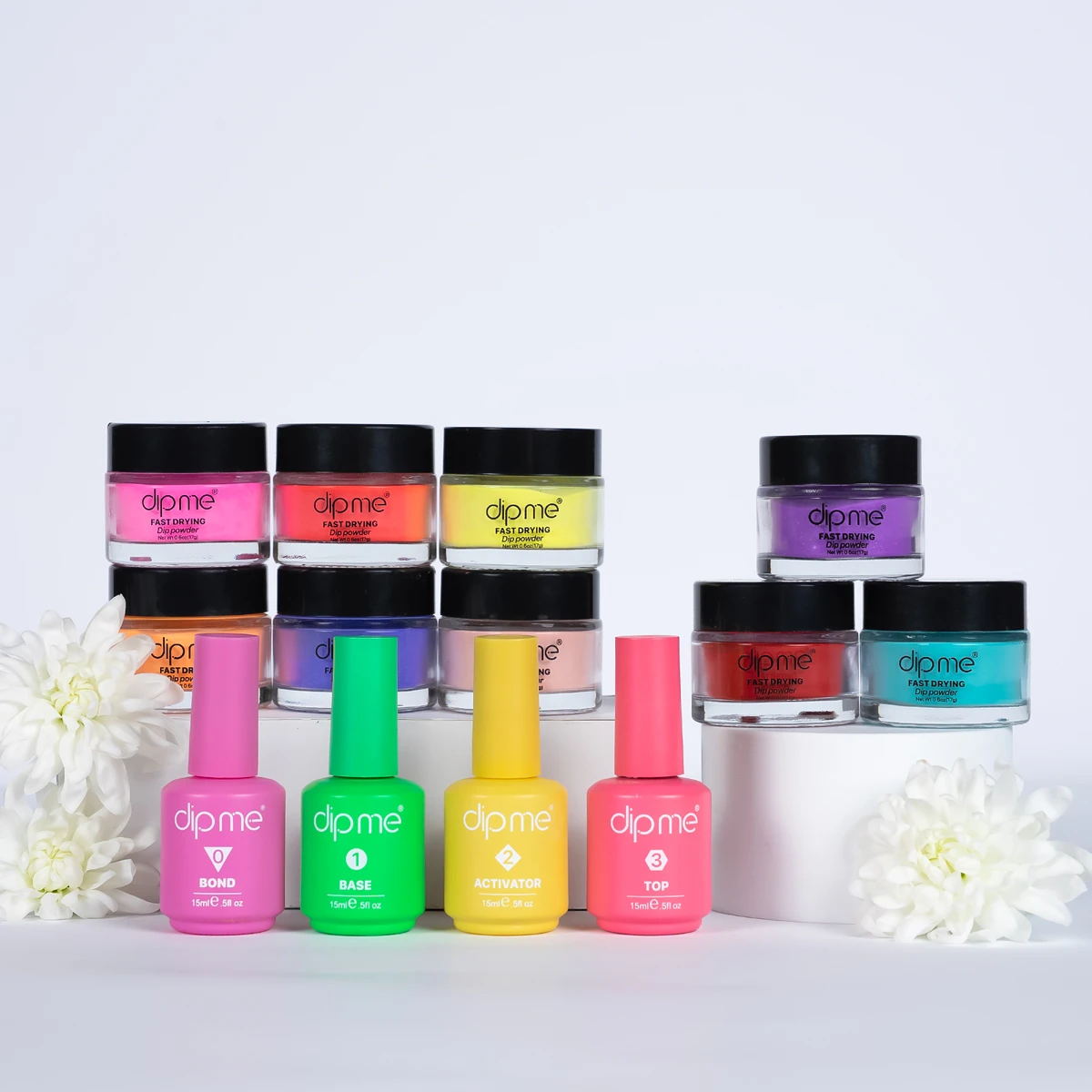Set de pornire cu 6 pudre de imersie  + 3 pudre suplimentare cadou 