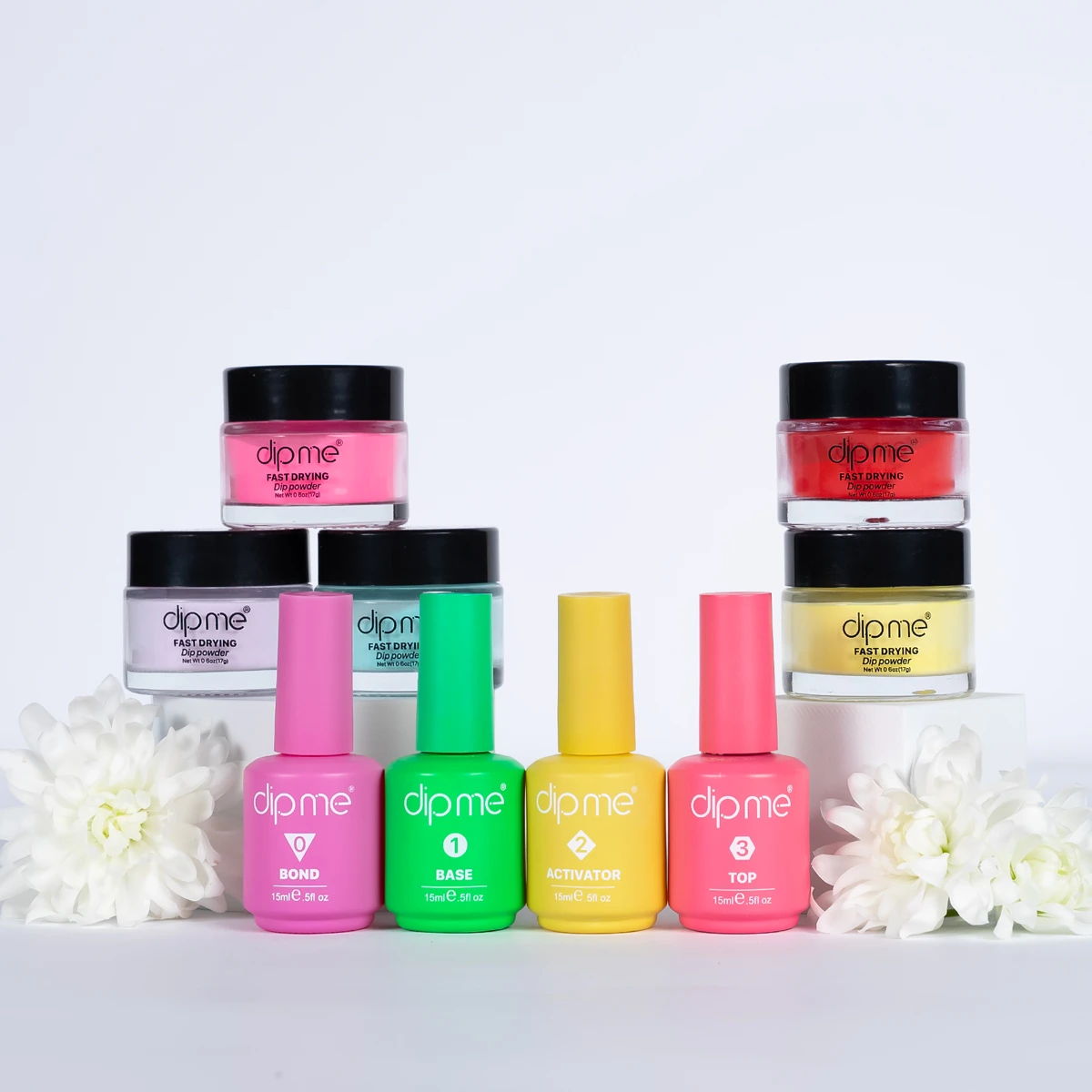 Set de pornire cu 3 pudre de imersie  + 2 pudre suplimentare cadou 