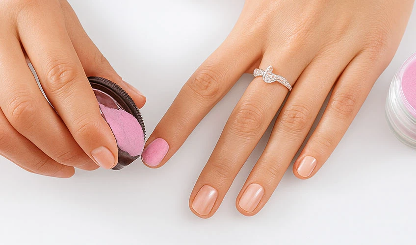 Kako nanijeti DipMe prah metodom pour-over – korak po korak