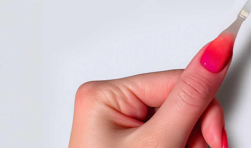 Jak zrobić manicure ombre z DipMe – krok po kroku